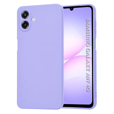 Husa pentru Samsung Galaxy A07 4G, Techsuit SoftFlex, violet
