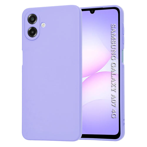 Husa pentru Samsung Galaxy A07 4G, Techsuit SoftFlex, violet