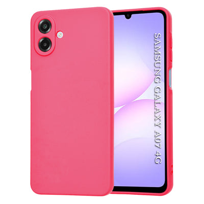 Husa pentru Samsung Galaxy A07 4G, Techsuit SoftFlex, fucsia