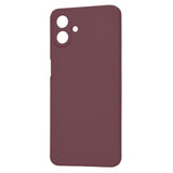 Husa pentru Samsung Galaxy A07 4G, Techsuit SoftFlex, bordo