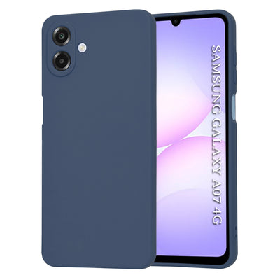 Husa pentru Samsung Galaxy A07 4G, Techsuit SoftFlex, bleumarin
