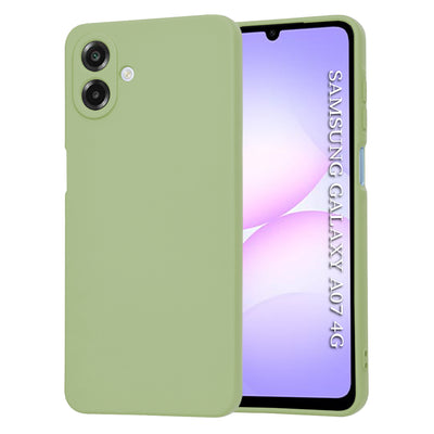 Husa pentru Samsung Galaxy A07 4G, Techsuit SoftFlex, verde