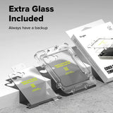 Folie de protectie pentru Samsung Galaxy Z Flip7, Ringke Cover Display Easy Slide Tempered Glass Pro (2 pack)