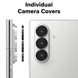 Folie de protectie pentru Samsung Galaxy Z Fold7, Ringke Camera Lens Frame Glass (2 pack)