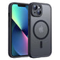 Husa pentru iPhone 13, Techsuit PureFrost MagSafe, negru frost