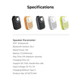 Boxa portabila Havit (SK868BT), Bluetooth V5.4, 5W, 600mAh, IP67, TWS, Flashlight, Hands-free Calls, Type-C, negru
