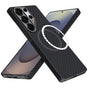 Husa pentru Samsung Galaxy S25 Ultra, Techsuit Aramid Fiber MagSafe, negru
