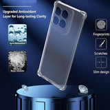 Husa pentru Motorola Moto G86, Techsuit Shockproof Clear Silicone, transparenta