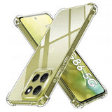 Husa pentru Motorola Moto G86, Techsuit Shockproof Clear Silicone, transparenta