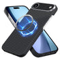 Husa pentru iPhone 17 Air, Techsuit Aramid Fiber MagSafe, negru