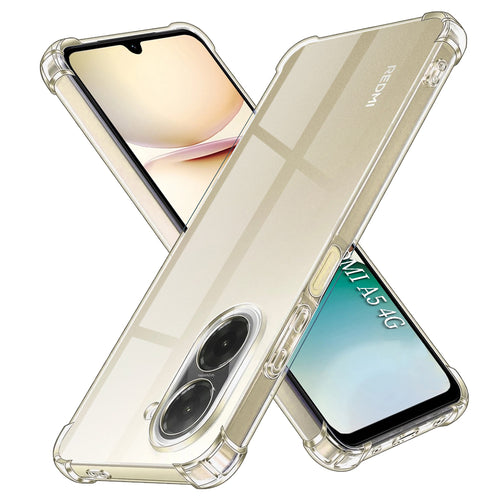 Husa pentru Xiaomi Redmi A5 4G (Regional), Techsuit Shockproof Clear Silicone, transparenta