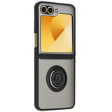 Husa pentru Samsung Galaxy Z Flip6, Techsuit Glinth, negru