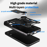 Husa pentru OPPO Reno14 FS 5G, Techsuit CamShield Series, albastru