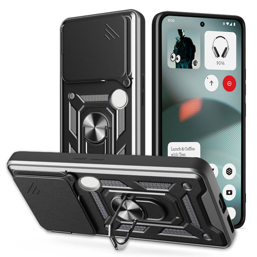 Husa pentru Nothing Phone (3), Techsuit CamShield Series, negru