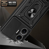 Husa pentru Xiaomi POCO F7, Techsuit CamShield Series, albastru