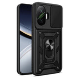 Husa pentru Xiaomi POCO F7, Techsuit CamShield Series, albastru