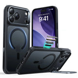 Husa pentru iPhone 17 Pro, ESR Classic Hybrid HaloLock Kickstand, bleu