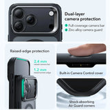 Husa pentru iPhone 17 Pro Max, ESR Classic Hybrid HaloLock Kickstand, bleu