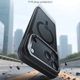 Husa pentru iPhone 17 Pro Max, ESR Classic Hybrid HaloLock Kickstand, bleu