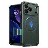 Husa pentru iPhone 17 Pro Max, ESR Cyber Halolock, albastru