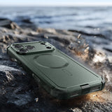 Husa pentru iPhone 17 Pro Max, ESR Cyber Halolock, albastru