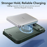 Husa pentru iPhone 17 Pro, ESR Cyber Halolock, albastru