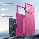 Husa pentru iPhone 17 Pro, ESR Cyber Halolock, albastru