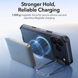 Husa pentru iPhone 17 Pro, ESR Cyber Armor Kickstand, albastru