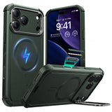 Husa pentru iPhone 17 Pro Max, ESR Cyber Armor Kickstand, albastru