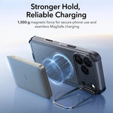 Husa pentru iPhone 17 Pro Max, ESR Cyber Armor Kickstand, albastru