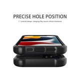 Husa pentru iPhone 17 Air, Techsuit Hybrid Armor, negru