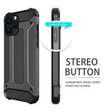Husa pentru iPhone 17, Techsuit Hybrid Armor, negru