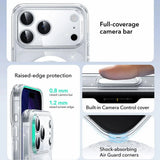 Husa pentru iPhone 17 Pro Max, ESR Classic Hybrid HaloLock, transparenta