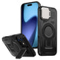 Husa pentru iPhone 17, Techsuit CamVault MagSafe, negru