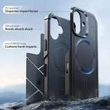 Husa pentru iPhone 17, ESR Cyber Halolock, albastru