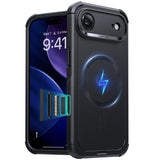 Husa pentru iPhone 17 Air, ESR Cyber Halolock, albastru