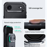 Husa pentru iPhone 17 Air, ESR Cyber Halolock, albastru