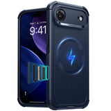 Husa pentru iPhone 17 Air, ESR Cyber Halolock, albastru