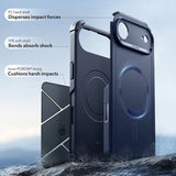 Husa pentru iPhone 17 Air, ESR Cyber Halolock, albastru