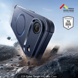Husa pentru iPhone 17 Air, ESR Cyber Halolock, albastru