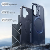 Husa pentru iPhone 17, ESR Cyber Halolock, albastru
