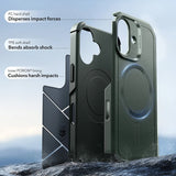 Husa pentru iPhone 17, ESR Cyber Halolock, albastru