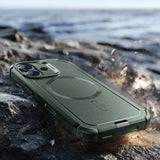 Husa pentru iPhone 17, ESR Cyber Halolock, albastru