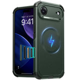 Husa pentru iPhone 17 Air, ESR Cyber Halolock, albastru
