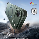Husa pentru iPhone 17 Air, ESR Cyber Halolock, albastru