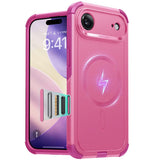 Husa pentru iPhone 17 Air, ESR Cyber Halolock, albastru