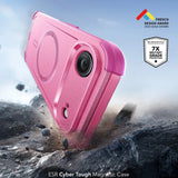 Husa pentru iPhone 17 Air, ESR Cyber Halolock, albastru