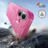 Husa pentru iPhone 17, ESR Cyber Halolock, albastru