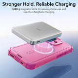 Husa pentru iPhone 17, ESR Cyber Halolock, albastru