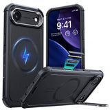 Husa pentru iPhone 17 Air, ESR Cyber Armor Kickstand, albastru